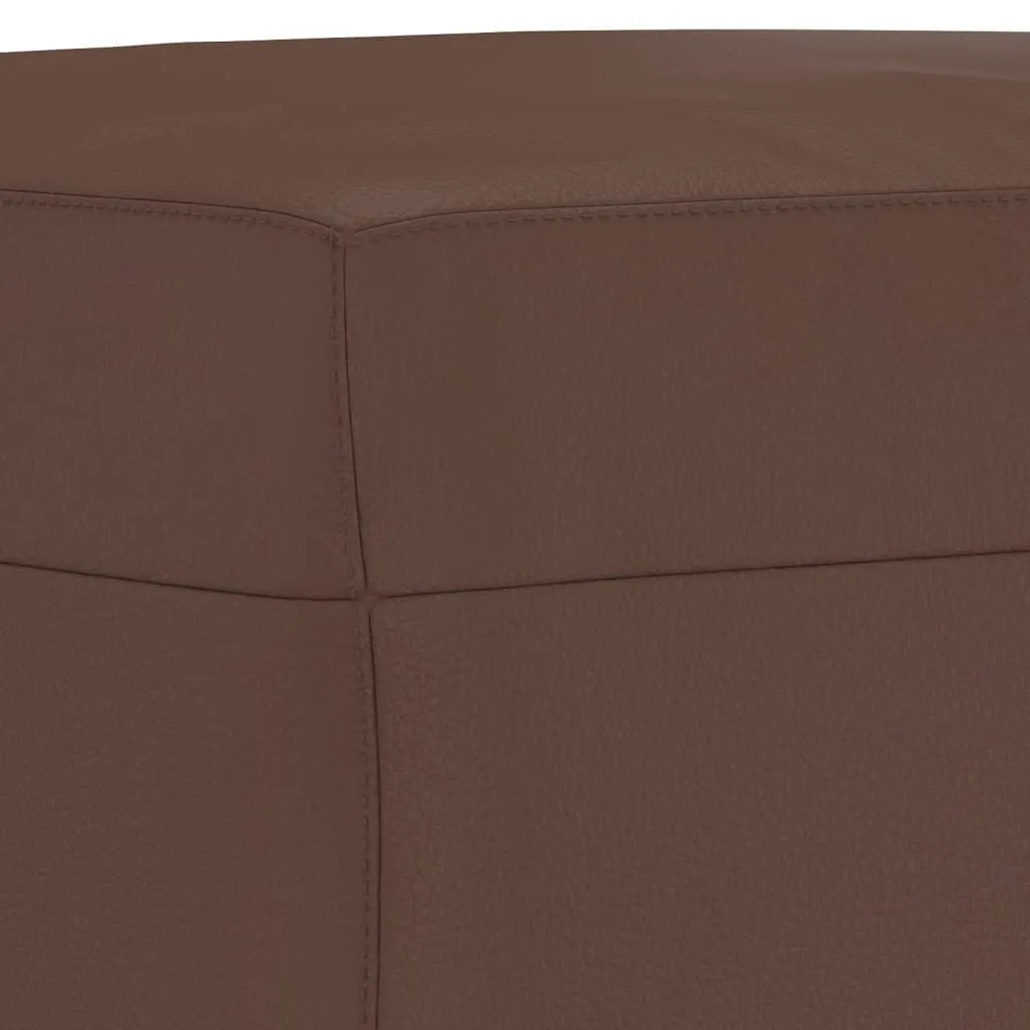 vidaXL Sitzbank Braun 100x35x41 cm Kunstleder 349461_5
