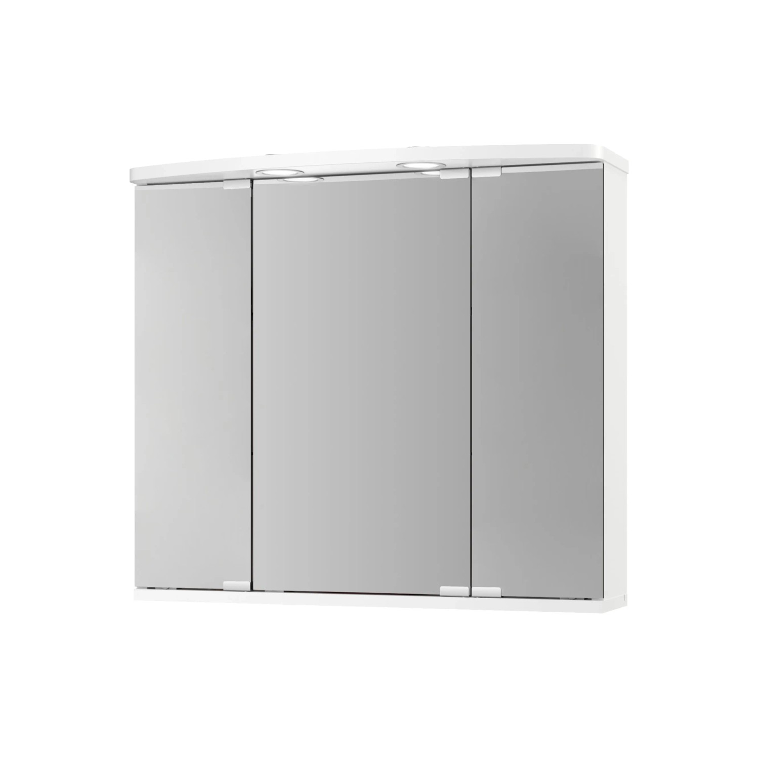Jokey Spiegelschrank Doro 67 cm x 60 cm Weiß LED-Beleuchtung