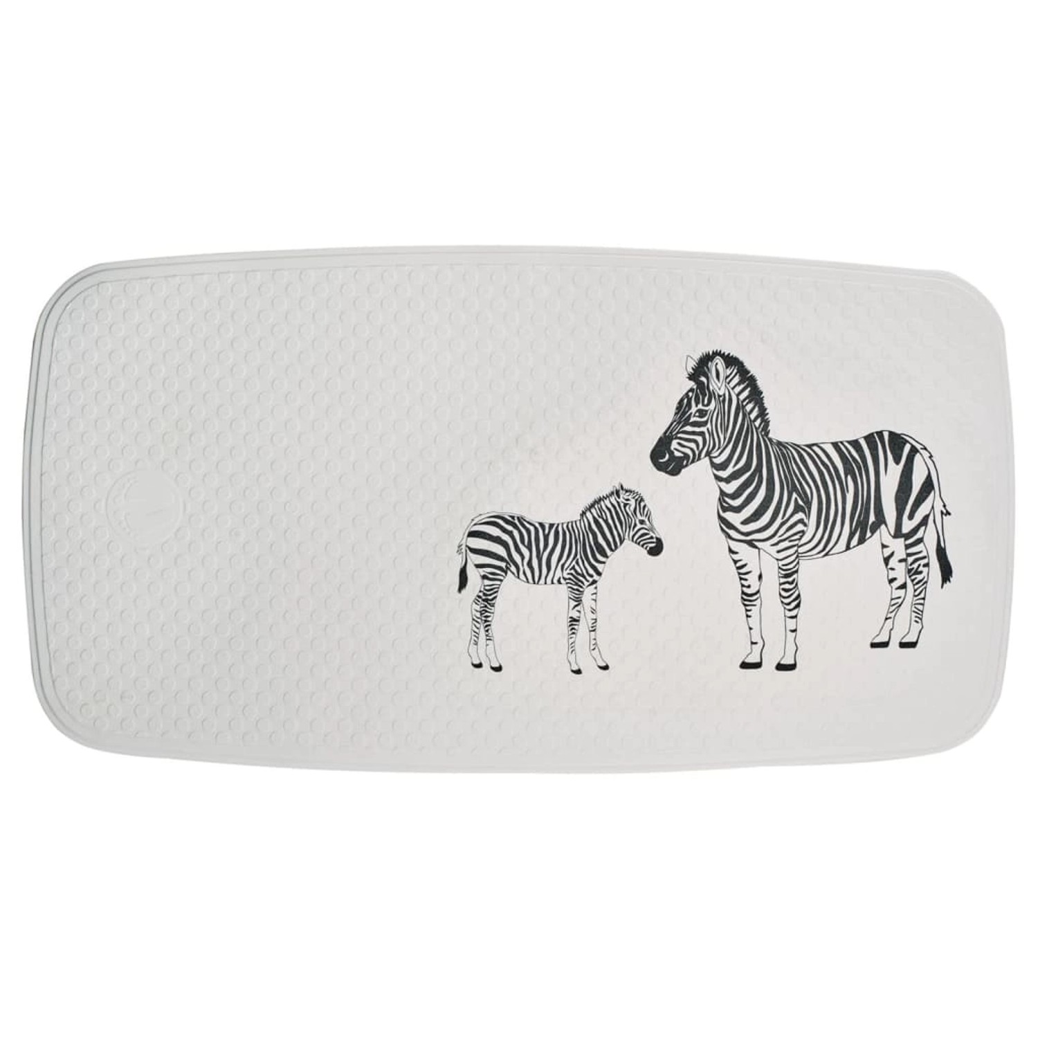 RIDDER Badewanneneinlage Zebra 38x72 cm Weiß und Schwarz günstig online kaufen