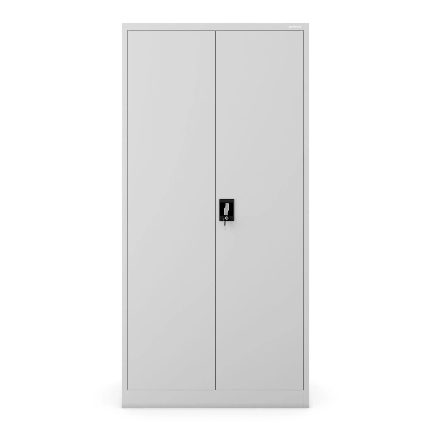 JAN NOWAK Metallschrank für Büro und Werkstatt JAN D600 185 x 90 x 60 cm Grau_3