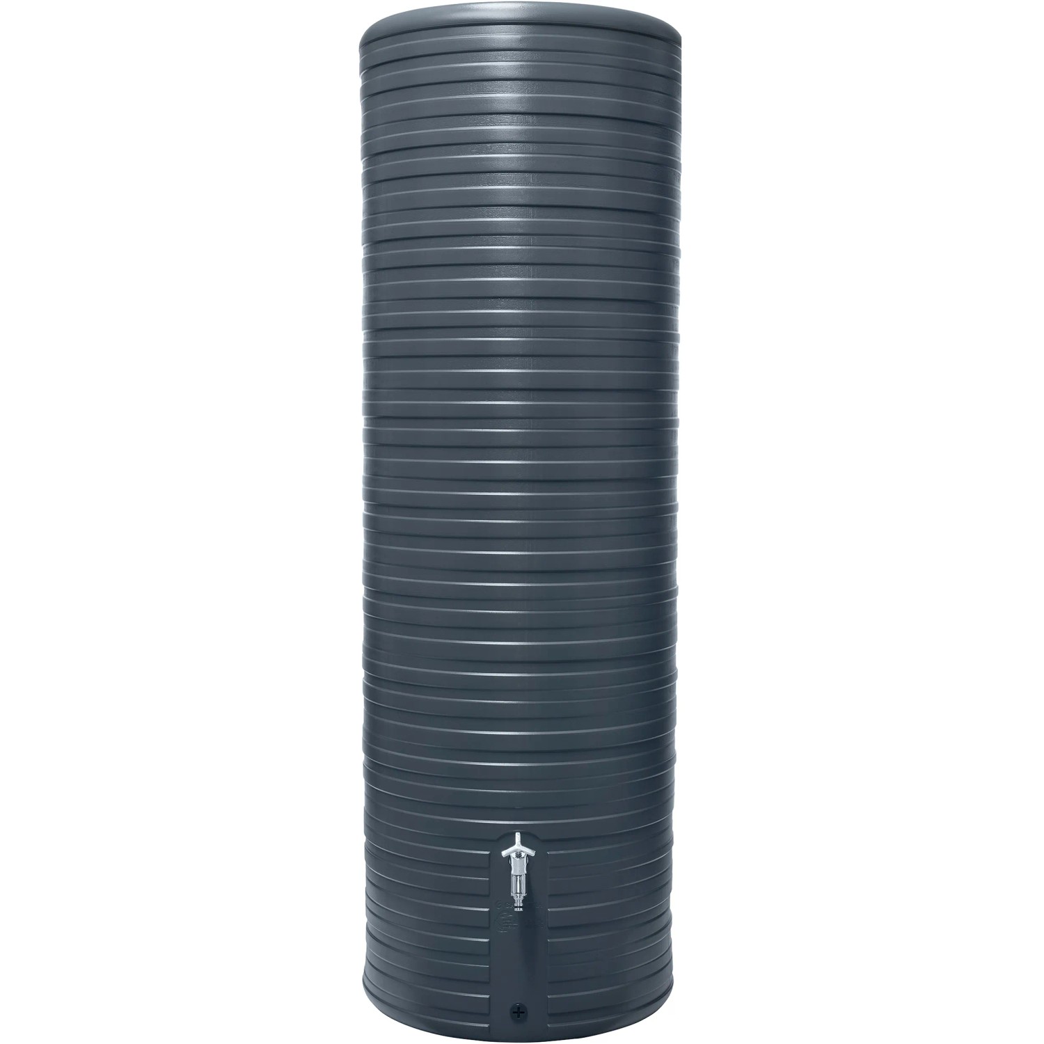 Garantia NORDIC Regenspeicher 500 l in Graphite Grey mit Wasserhahn.