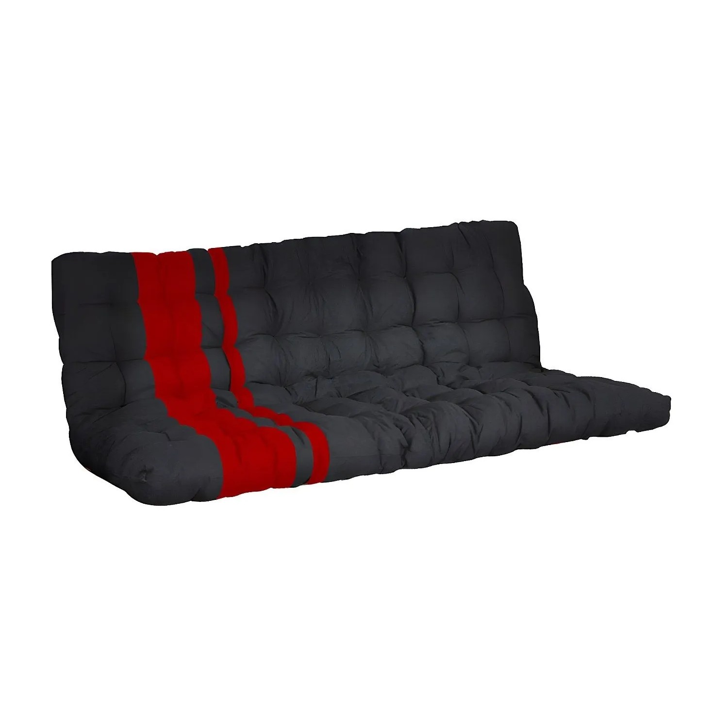 Vente-unique Matratzen Für Schlafsofas Modulo Schwarz  Rot 190 cm