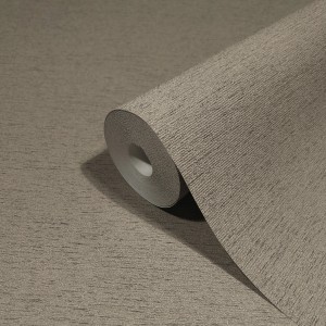 Rolle Marburg Vliestapete, braun-schwarz, strukturierte Oberfläche.