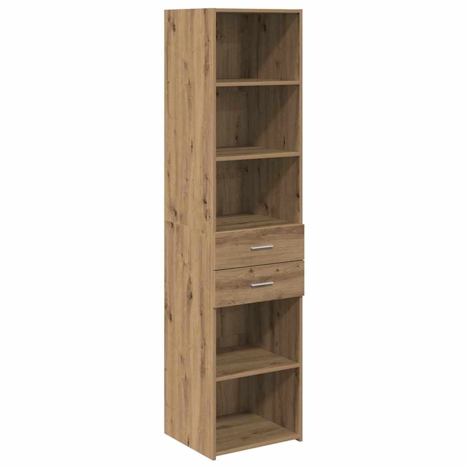 vidaXL Highboard Artisan-Eiche 45 x 42,5 x 185 cm Holzwerkstoff 3402639 günstig online kaufen