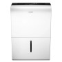 Comfee Luftentfeuchter 50L in Weiß mit LED-Display und Wasserstandsanzeige.