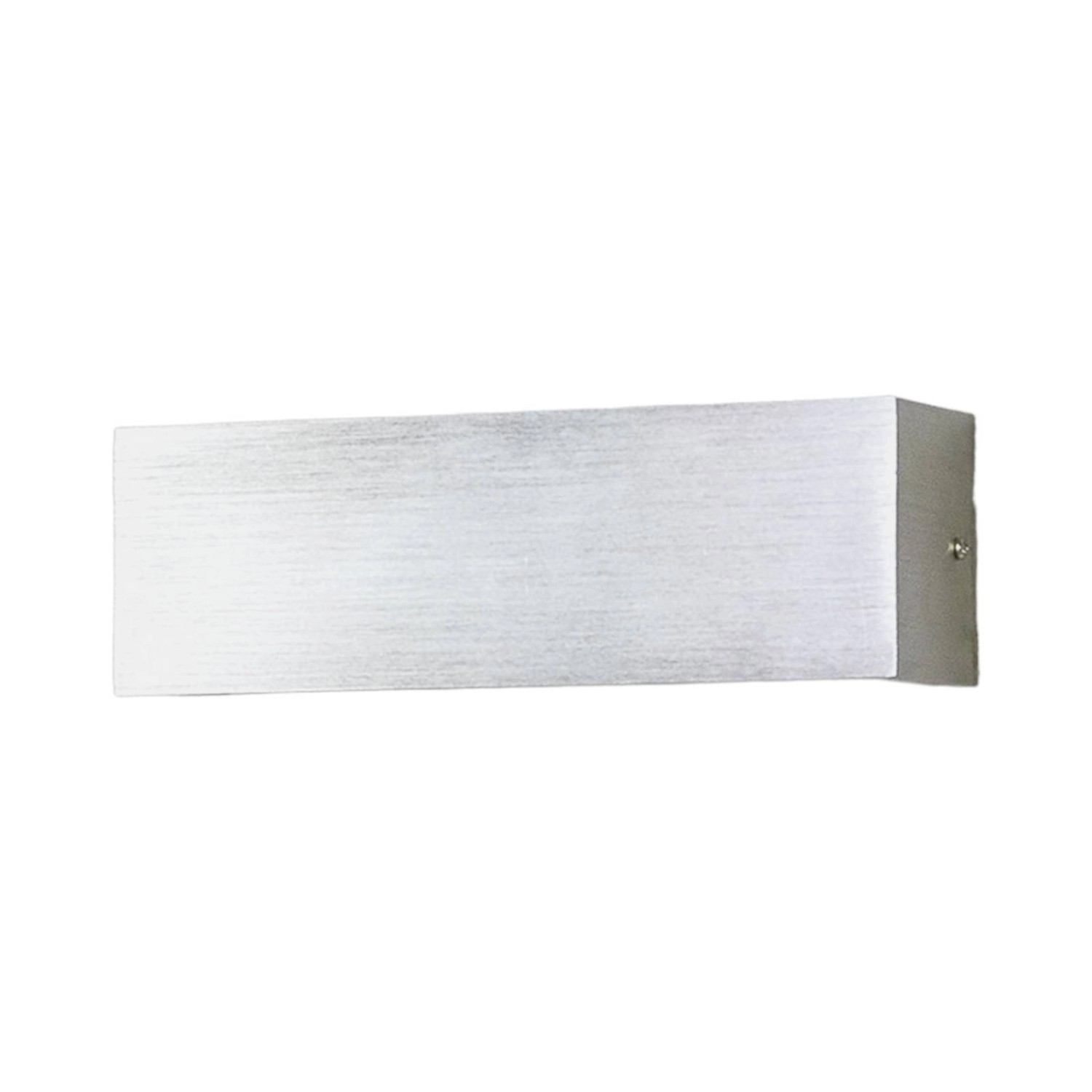 Lindby LED Wandleuchte Wandlampe Innen Ranik 9625047 Modern in Alu aus Aluminium 1-flammig Flurleuchte