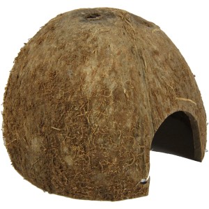 JBL Cocos Cava 1/2M Kokosnusshöhle für Terrarium oder Aquarium als Versteck.