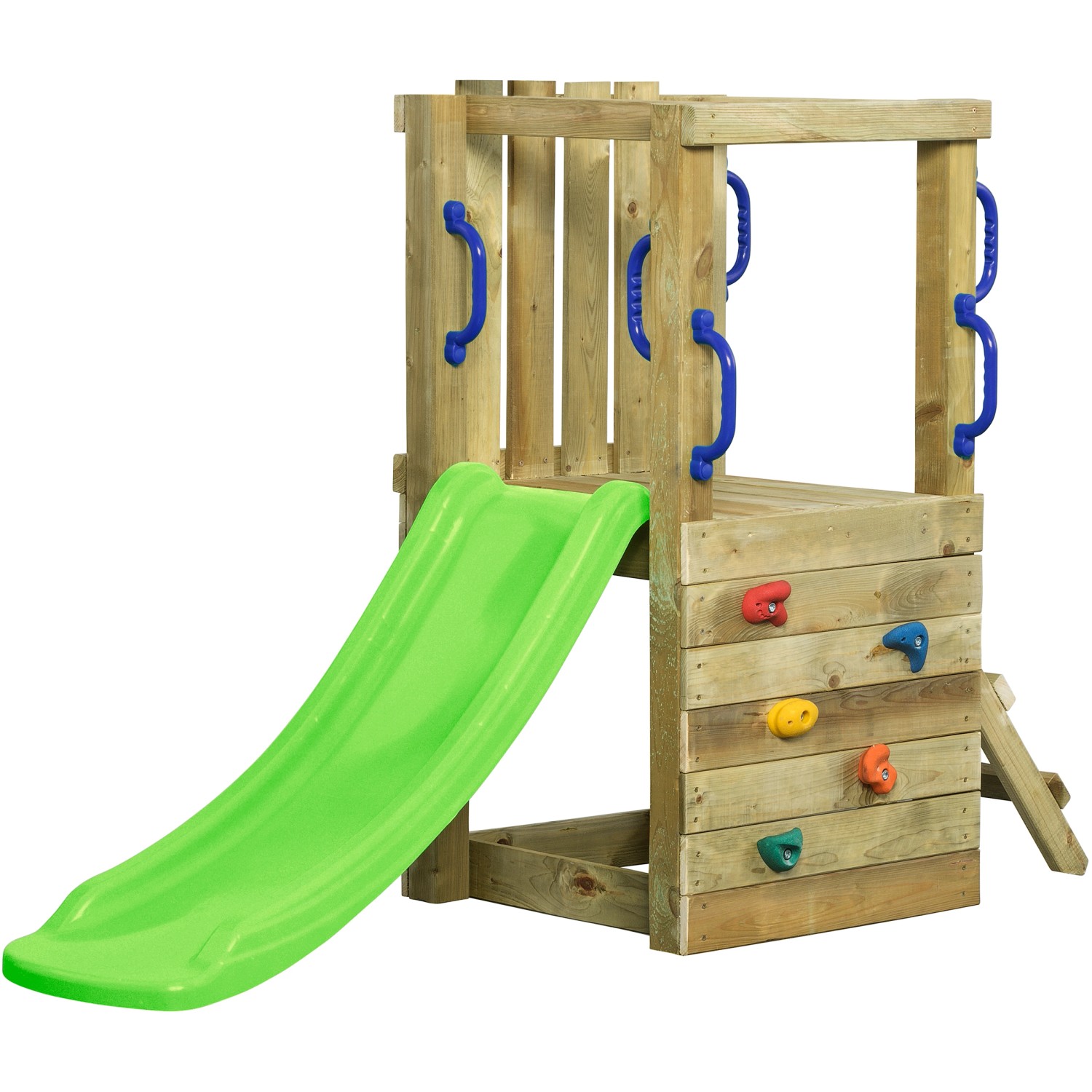 SwingKing Spielturm Irma Small mit Rutsche Apfelgrün 66 cm x 190 cm x 125 c günstig online kaufen