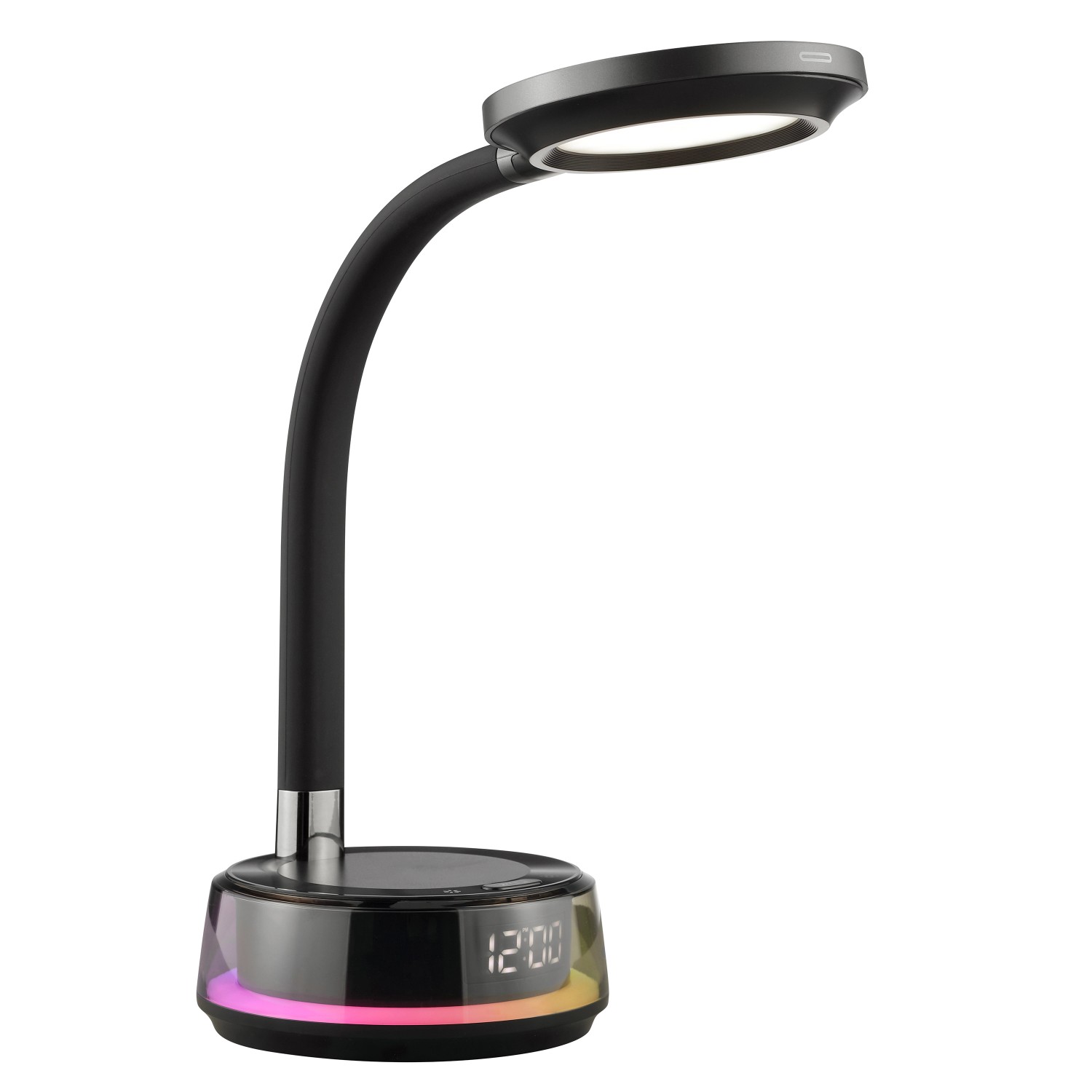 Brilliant LED-Tischlampe Moonglow Schwarz 53 cm