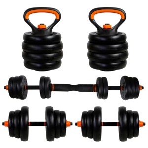 CCLIFE Hanteln Set 2er Kurzhanteln Langhanteln Verstellbar 25kg Hantelset Professionell Dumbbell mit Verbindungsstahlrohr Gewichten