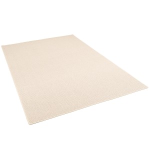Sandfarbener Snapstyle Natur Flachgewebe Teppich Bentzon, 100x200cm.