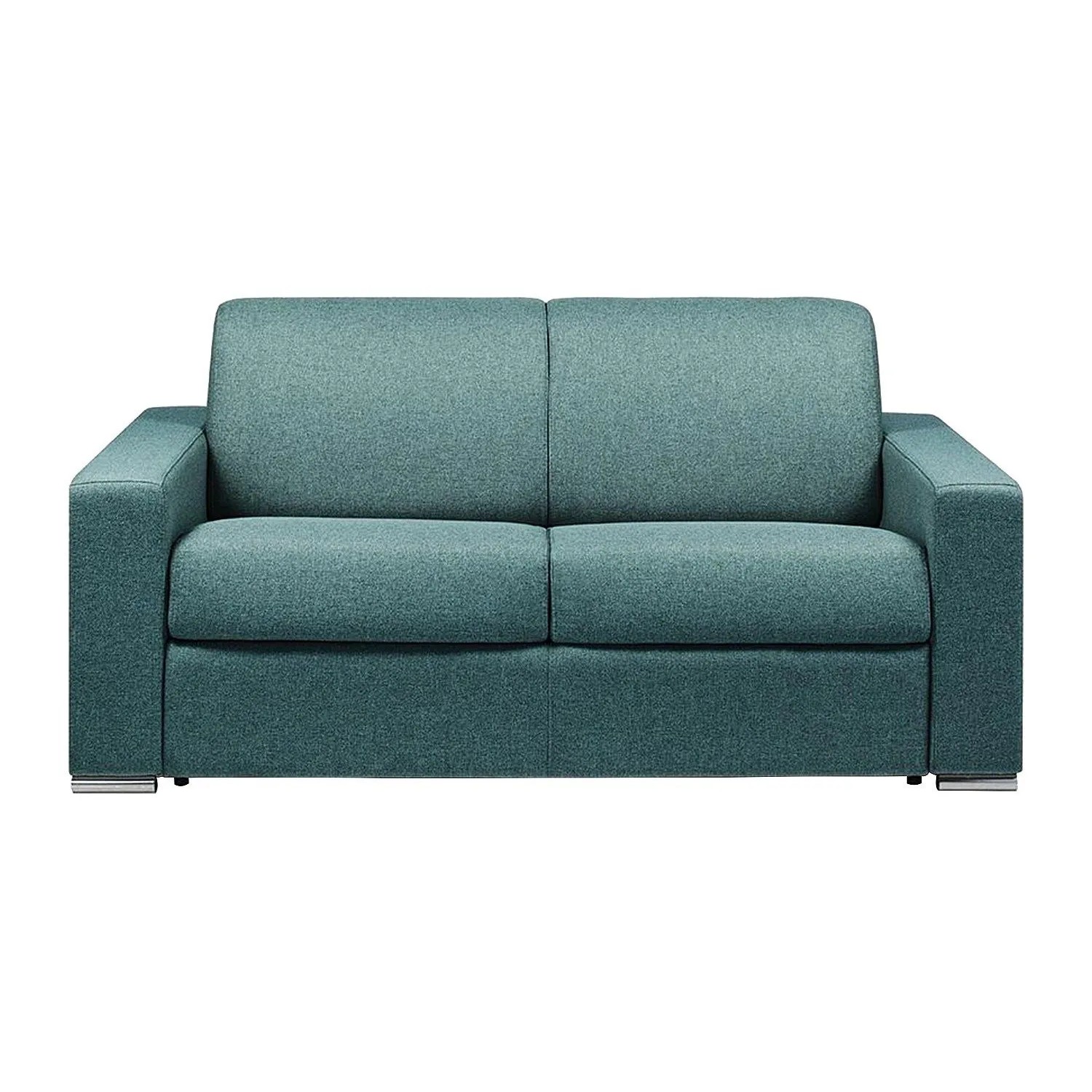 Vente-unique Schlafsofa Calito Blau 174 cm