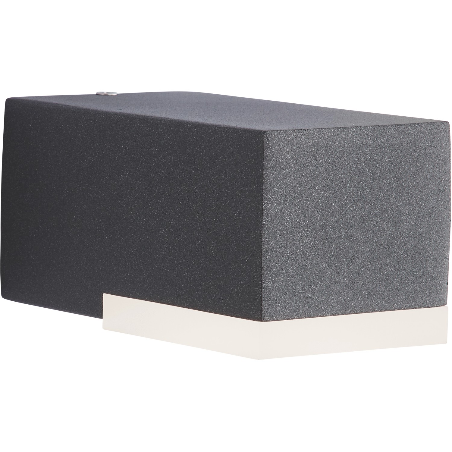 Moderne AEG LED-Außenwandleuchte Amity in Anthrazit mit Nanotechnik für Haus und Garten.