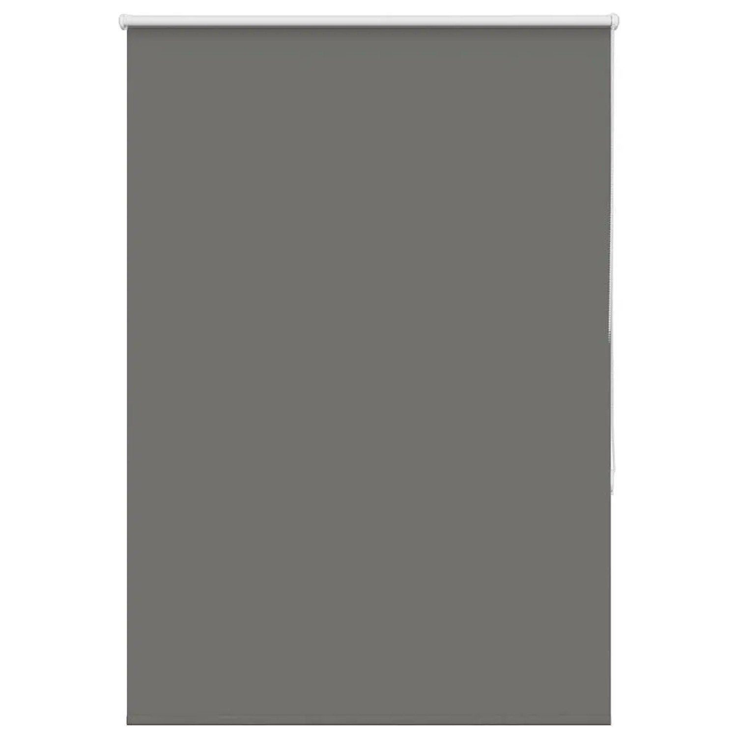 vidaXL Verdunkelungsrollo Grau 105x150cm Stoffbreite 100,7cm Polyester 4011 günstig online kaufen