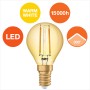 Osram LED Leuchtmittel E14 Tropfenform, 2,5W, warmweißes Licht. Ideal für Wohnräume.