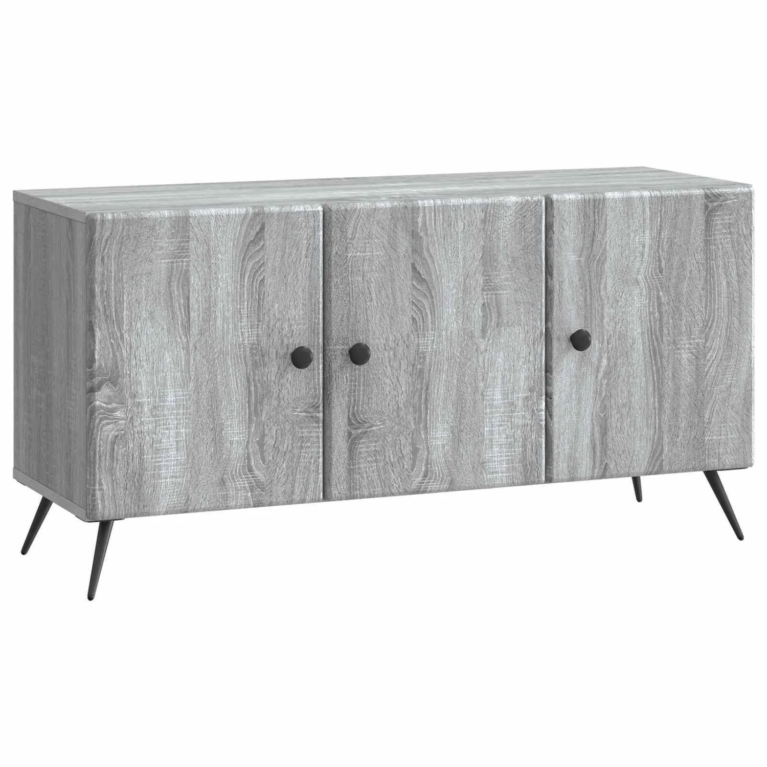 vidaXL TV-Schränk Graues Sonoma 99 x 34,5 x 50 cm Holzwerkstoff 895641
