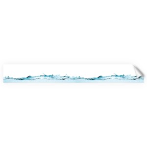 Myspotti Küchenrückwandfolie Wasser, selbstklebend, 450x60 cm.