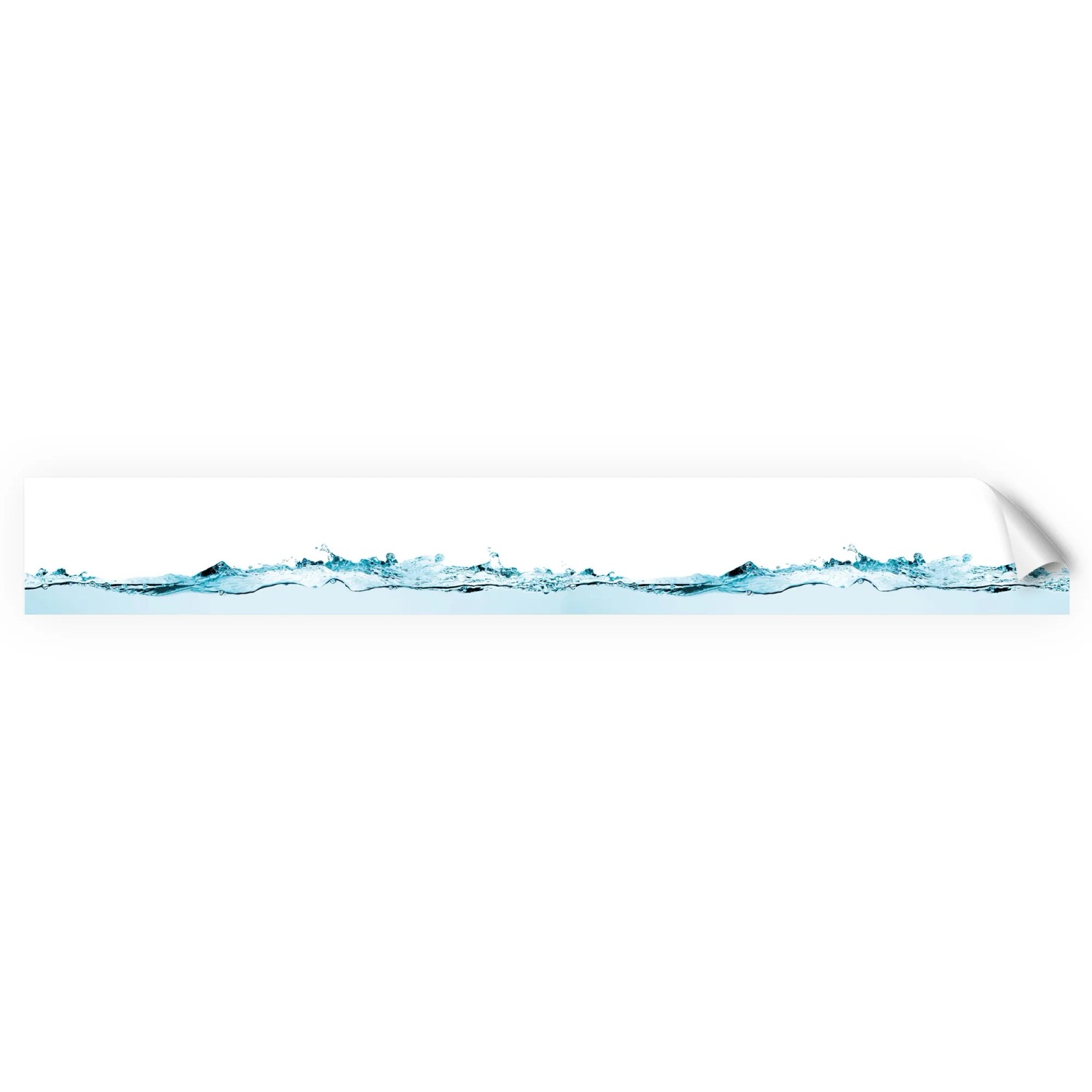 Myspotti Küchenrückwandfolie Wasser Selbstklebend 450 cm x 60 cm