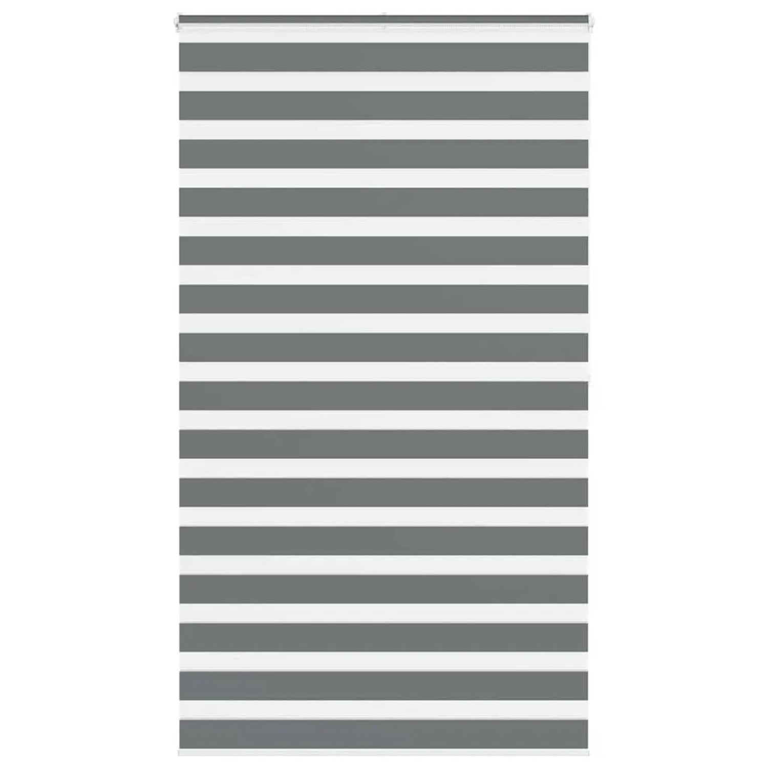 vidaXL Doppelrollo Dunkelgrau 130x200 cm Stoffbreite 125,9 cm Polyester 401 günstig online kaufen