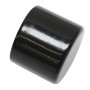 Gardinia Endstück Chicago, Kappe für Ø 20 mm Stange, schwarz, 2er-Pack.