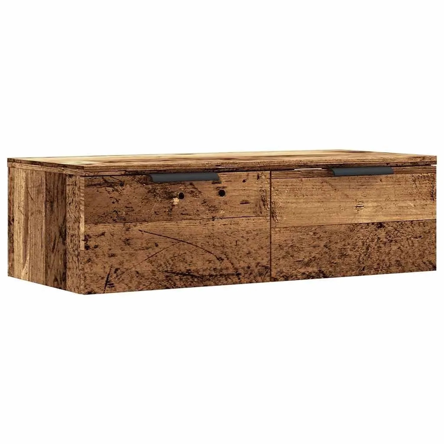 vidaXL Wandschrank Altholz-Optik 68x30x20 cm Holzwerkstoff 856983 günstig online kaufen