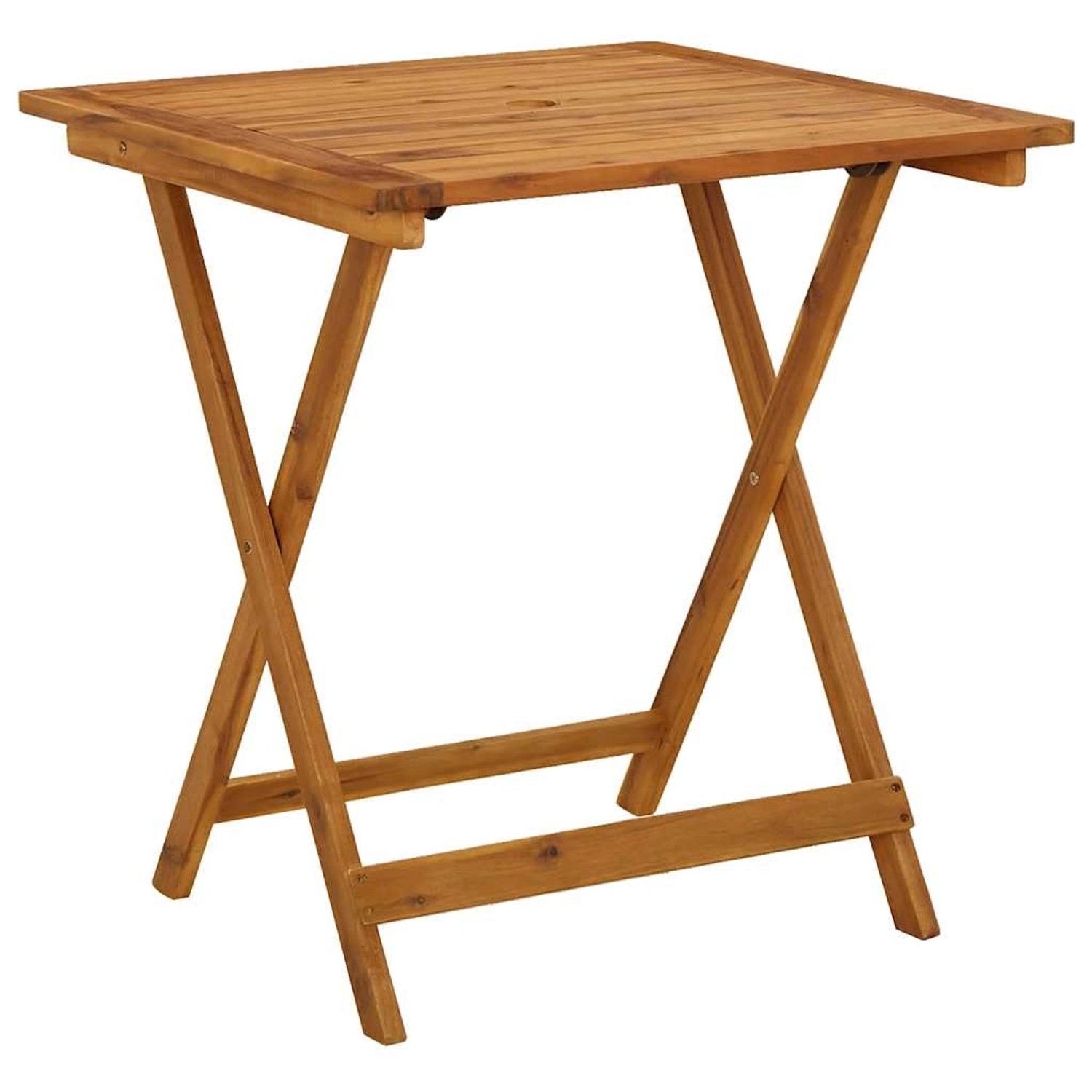 vidaXL Gartentisch Klappbar 70x70x75 cm Massivholz Akazie 46348 günstig online kaufen
