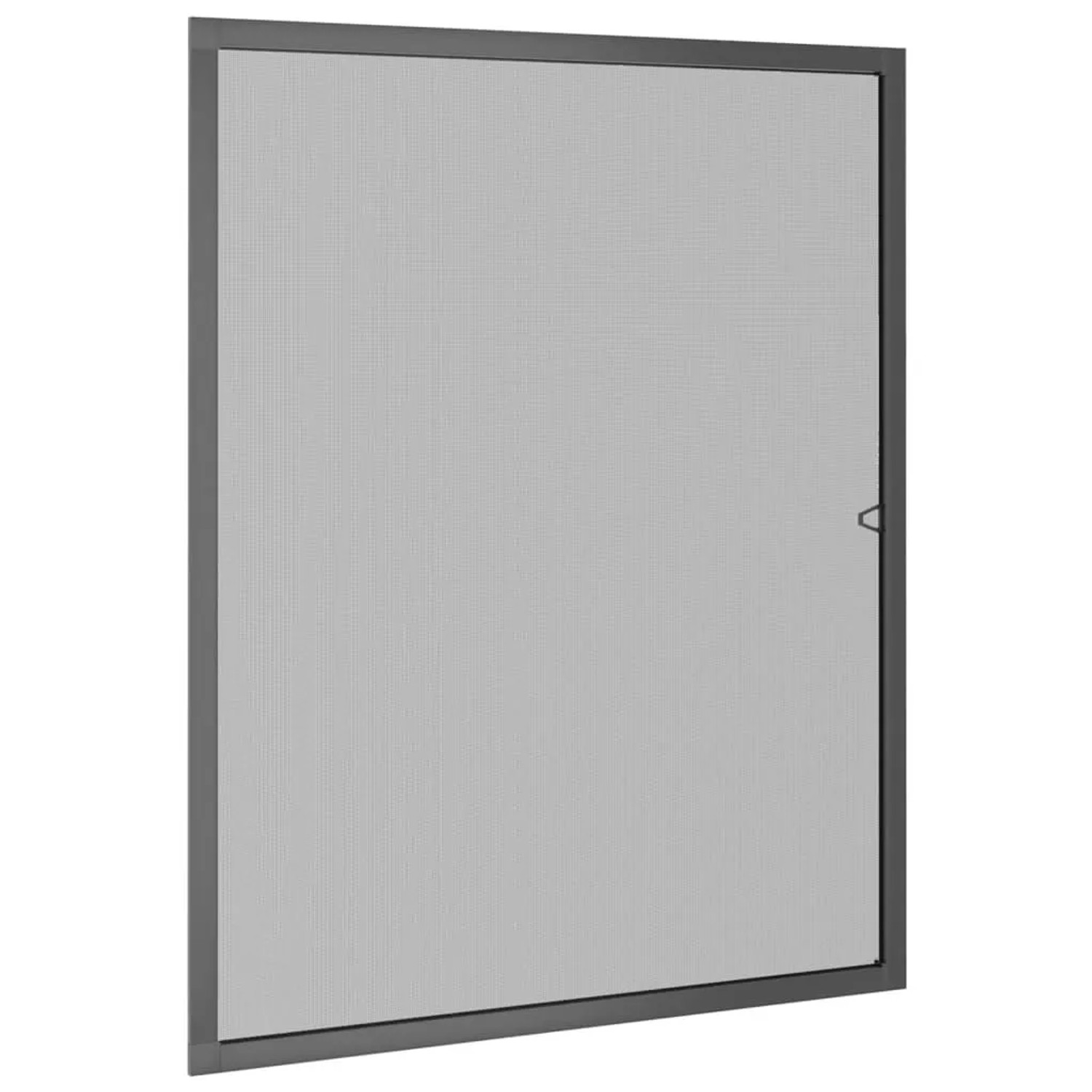 vidaXL Insektenschutz für Fenster Anthrazit 80x100 cm 153837
