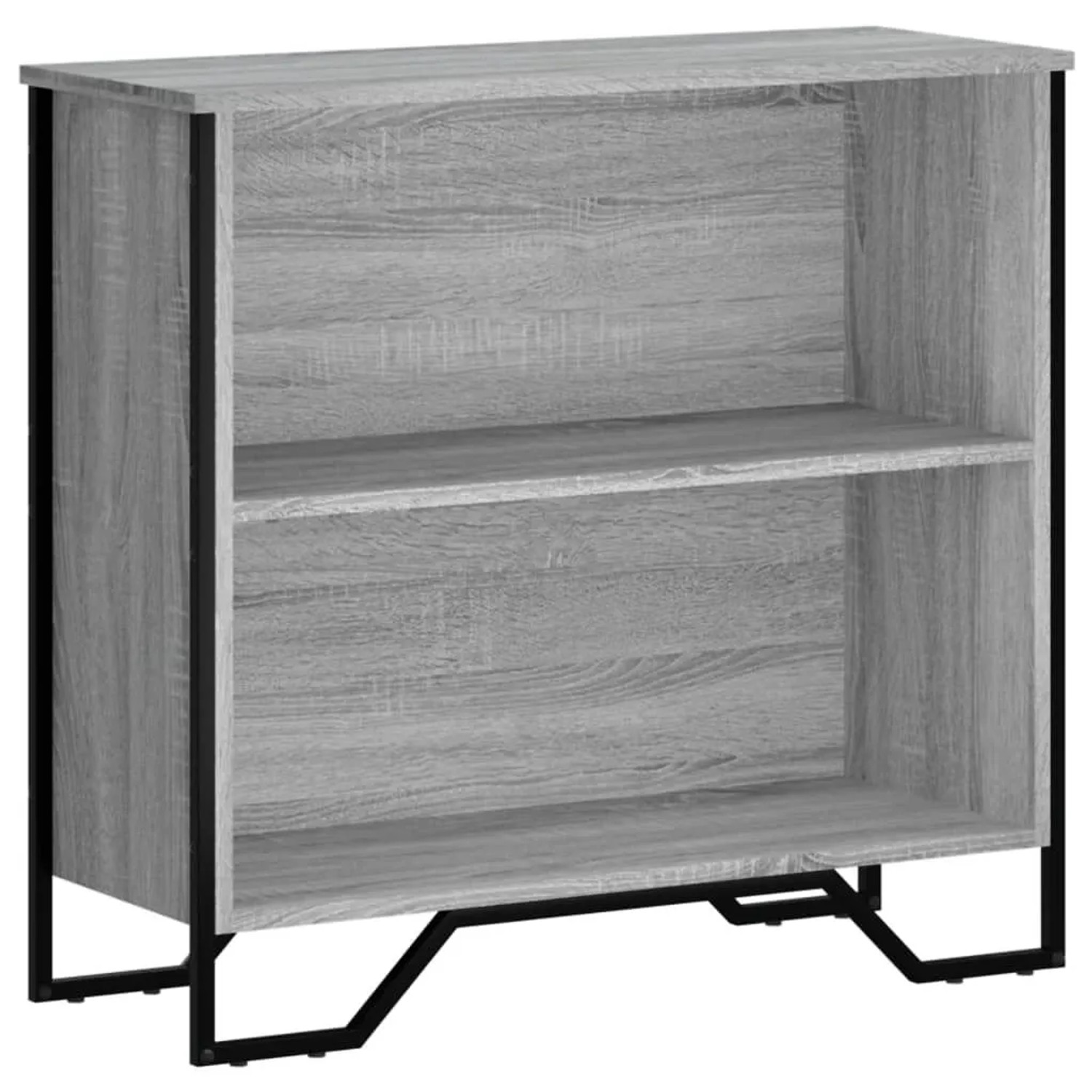 vidaXL Bücherregal Grau Sonoma 80x31x74,5 cm Holzwerkstoff 848622 günstig online kaufen