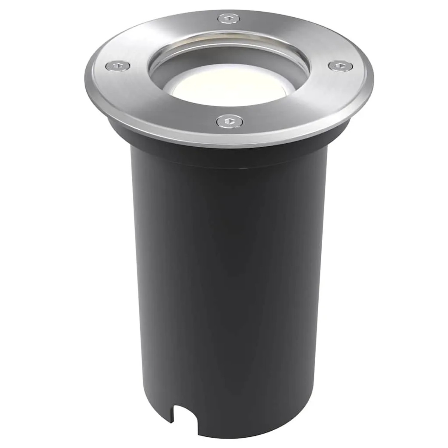 vidaXL LED-Bodeneinbaustrahler 3 Stk Outdoor Rund 42412_5