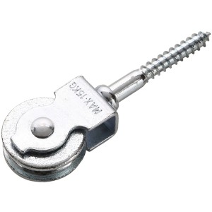 Conacord Vogelrolle aus Stahl und Eisen, Durchmesser 6,4 mm, Länge 115 mm.