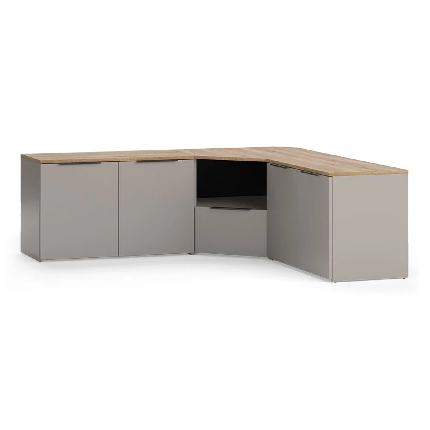 Vicco Wohnwand Wido Greige 68 x 50 3 Teile Art Nr 58550