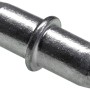 Detailaufnahme: Hettich Bodenträger Duplo, 5 mm, verzinkt, für Regalböden.