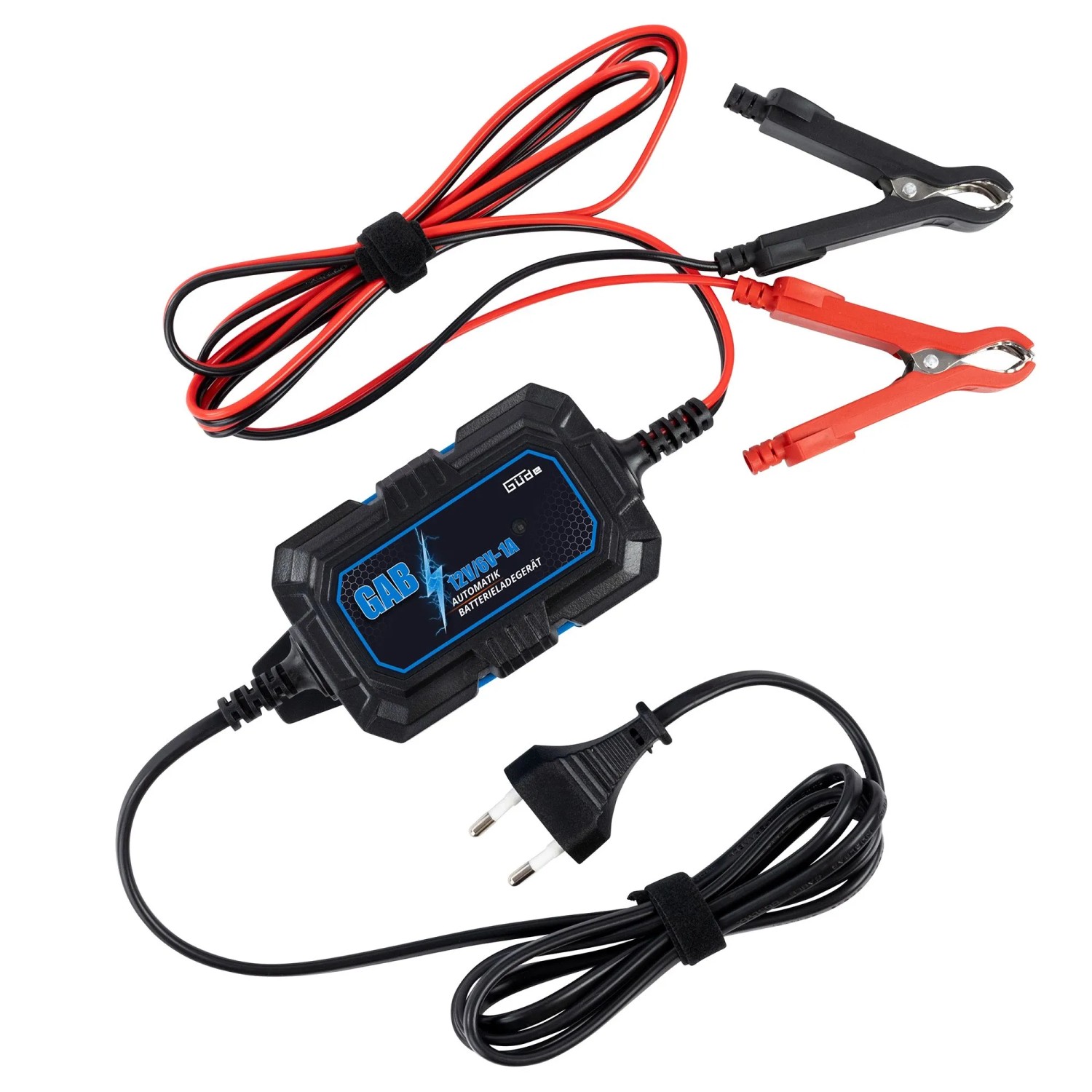 Güde Automatik Batterieladegerät GAB 12V/6V-1A 6-stufig