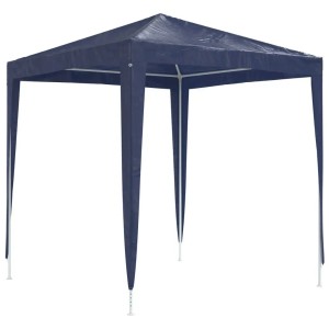 Blaues Partyzelt 2x2 m von vidaXL für Gartenpartys & Feste.