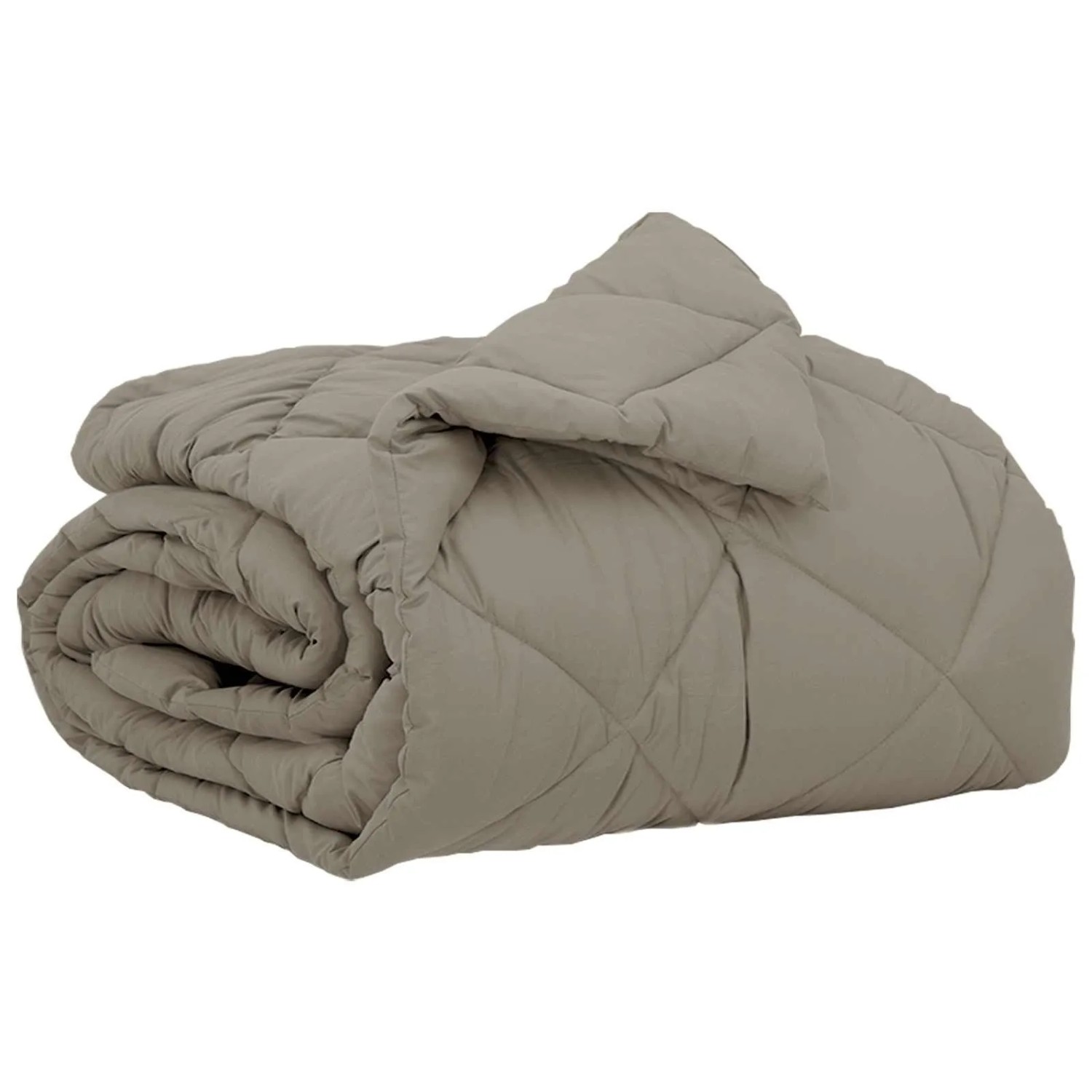 vidaXL Ganzjahresbettdecke Hellgrau 200 x 140 cm Mikrofaser 42025621 günstig online kaufen