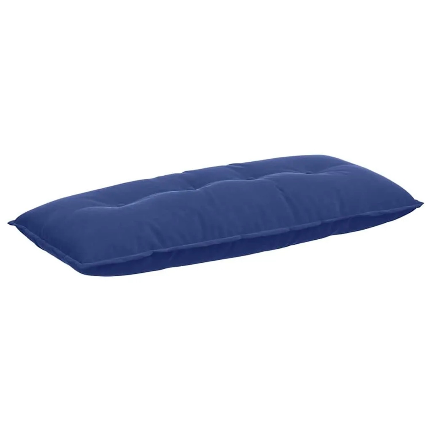 vidaXL Rückenkissen Polizeiblau 120 x 50 cm Cordstoff 42014815