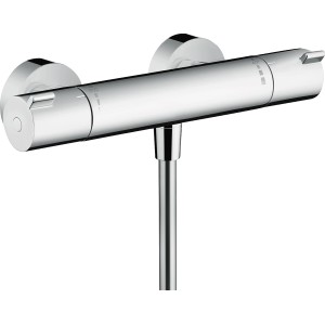 Hansgrohe Ecostat Brausethermostat 1001 CL Aufputz in Chrom, Armatur für Dusche.