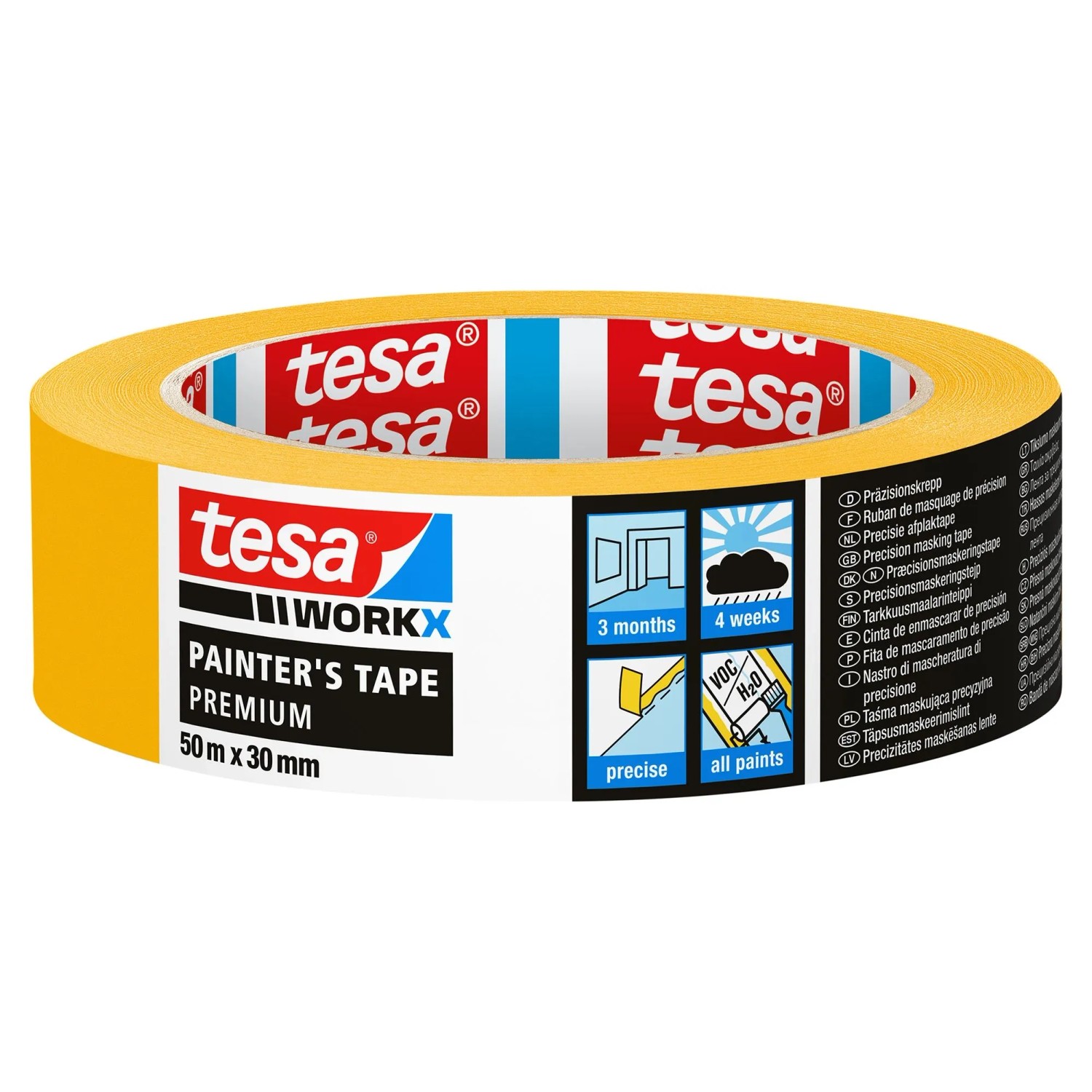 Tesa Malerband Workx Premium 50 m x 30 mm