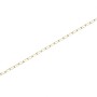 Uhrkette aus Vermessingt, 1,1 mm, als Meterware für individuelle Dekorationen.