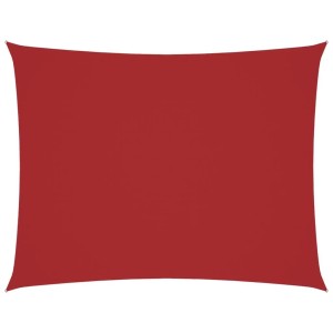 vidaXL Sonnensegel Oxford-Gewebe Rechteckig 2x3 m Rot 135640