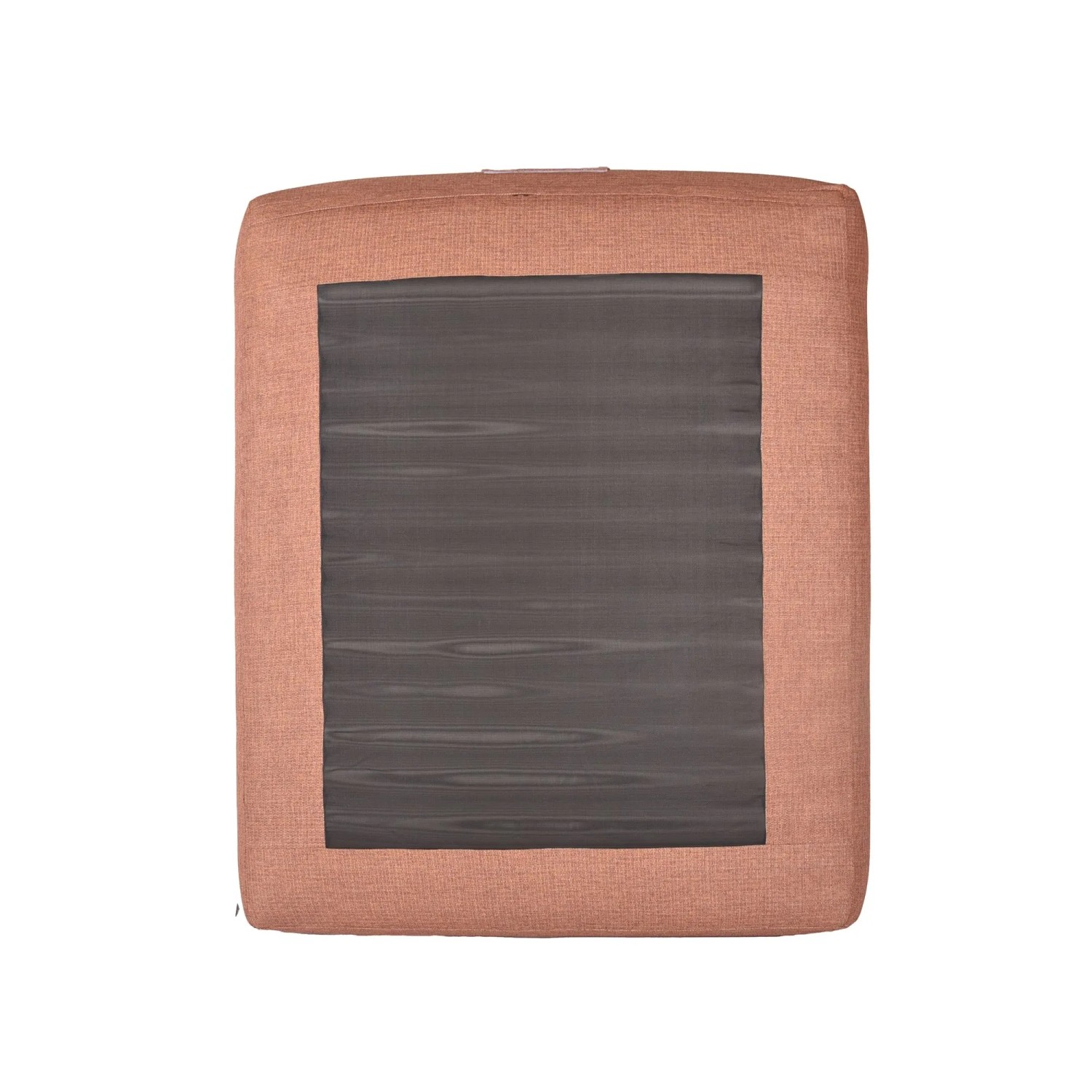 Best Doppelliege Alcudia, aufblasbar, terracotta, 160x195x42 cm. Bequeme Luftmatratze für Garten und Terrasse.