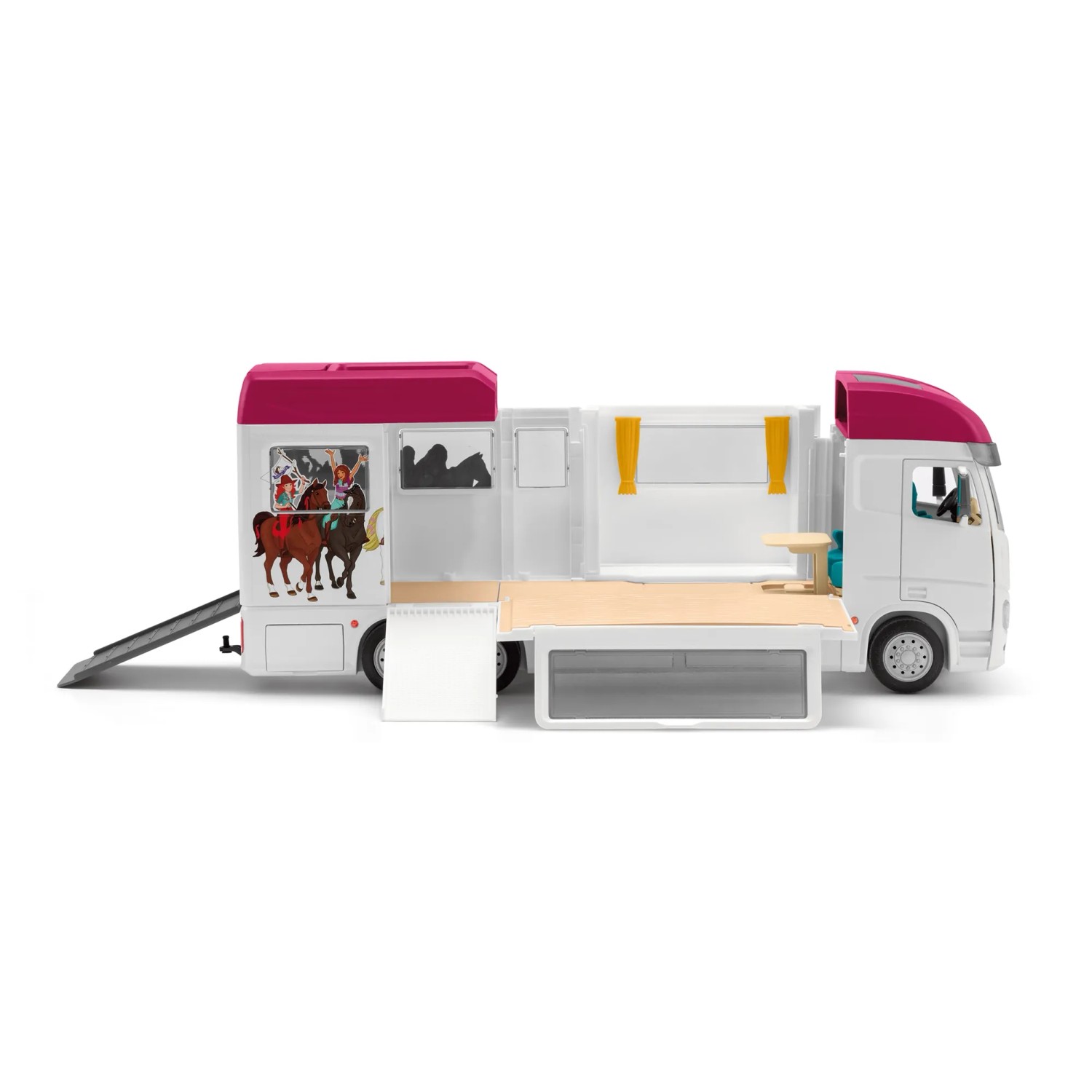 spielzeug pferdeanhänger Schleich Pferdetransporter Set kaufen bei OBI