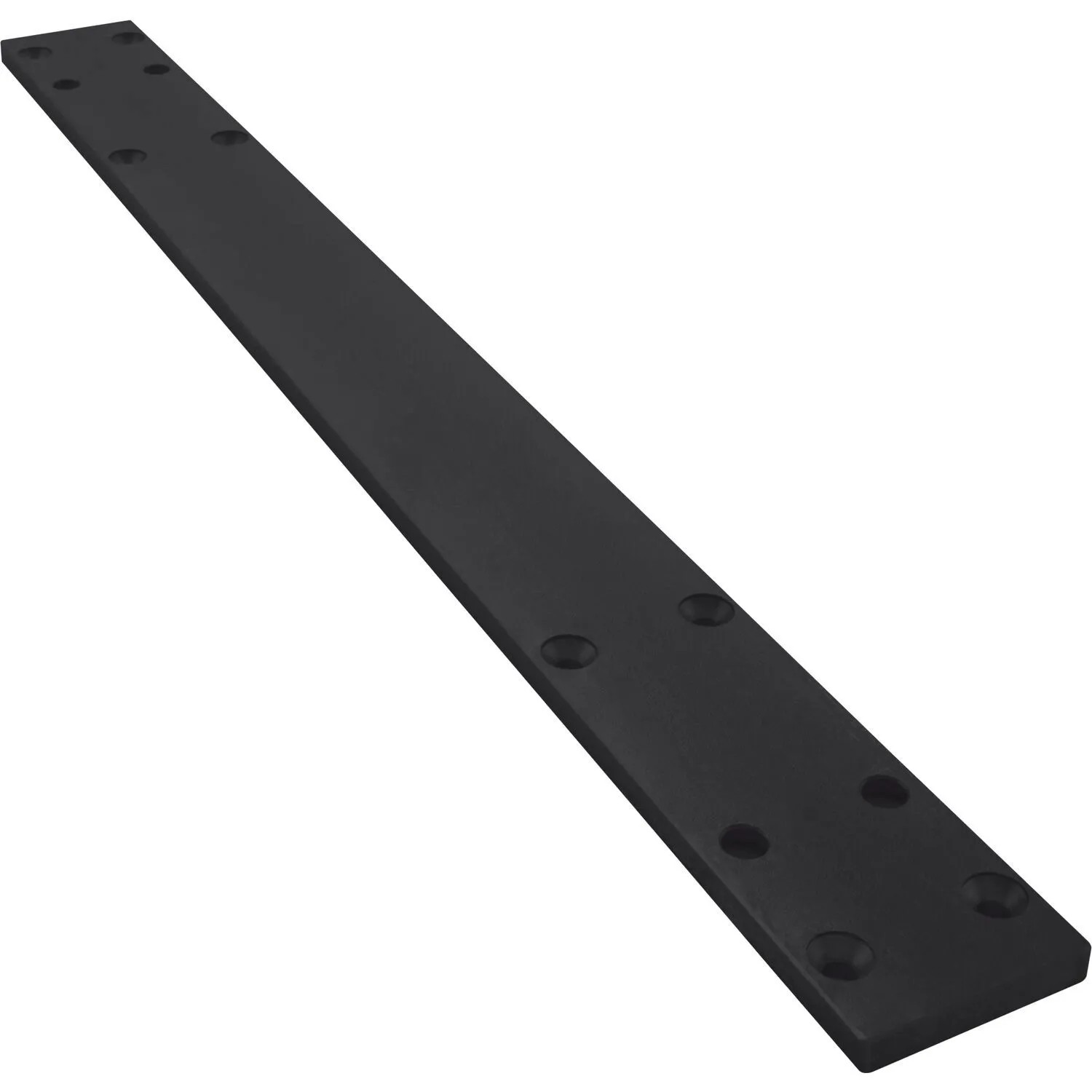 Simausrom Traverse ohne Lehne für Bankkufe Breite 510 mm Stahl Schwarz Ral 9005