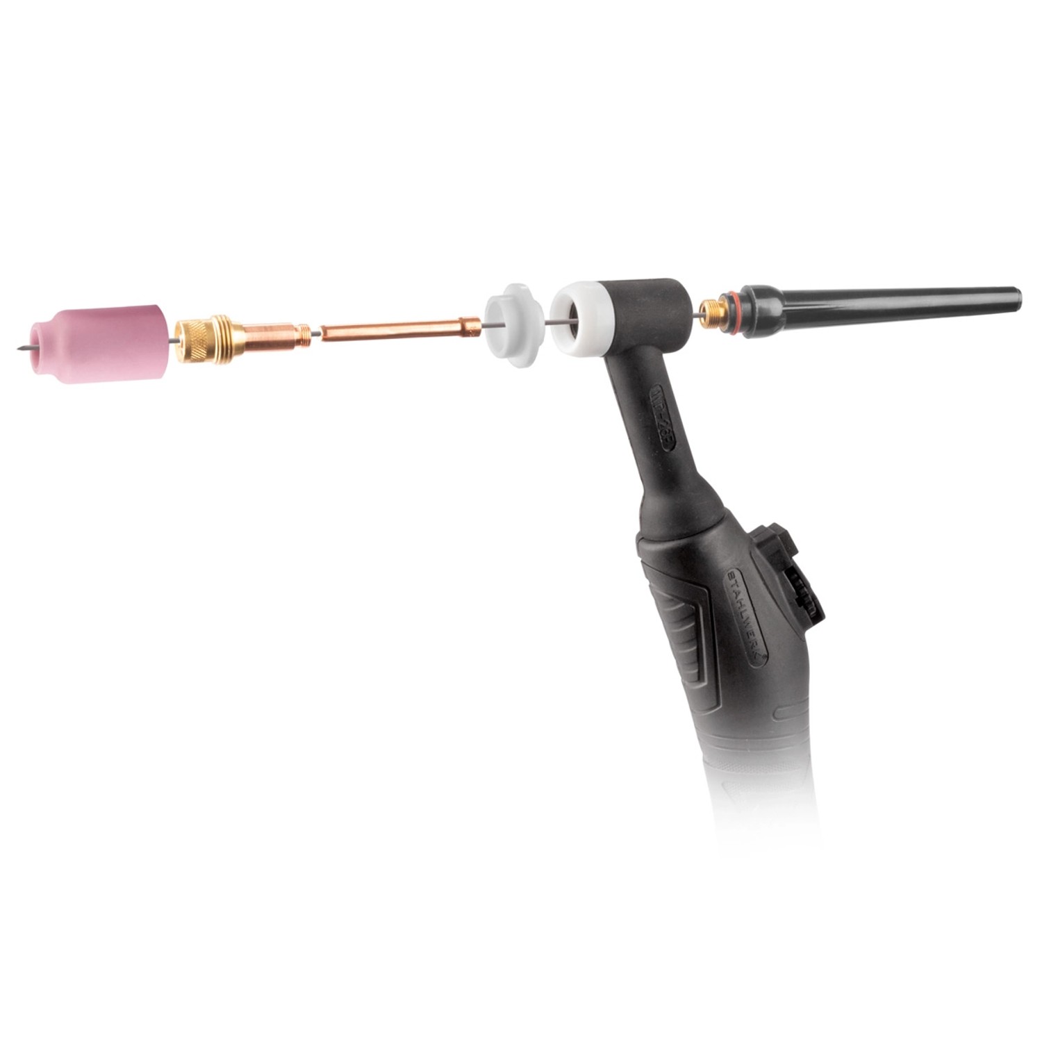 STAHLWERK WIG Gaslinsen Set, 14-teilig, für WP SR Binzel 17 18 26 Schweißbrenner.