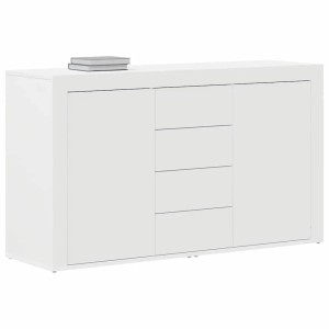 vidaXL Sideboard mit Schubladen Weiß 120 x 36 x 69 cm Holzwerkstoff 3333856