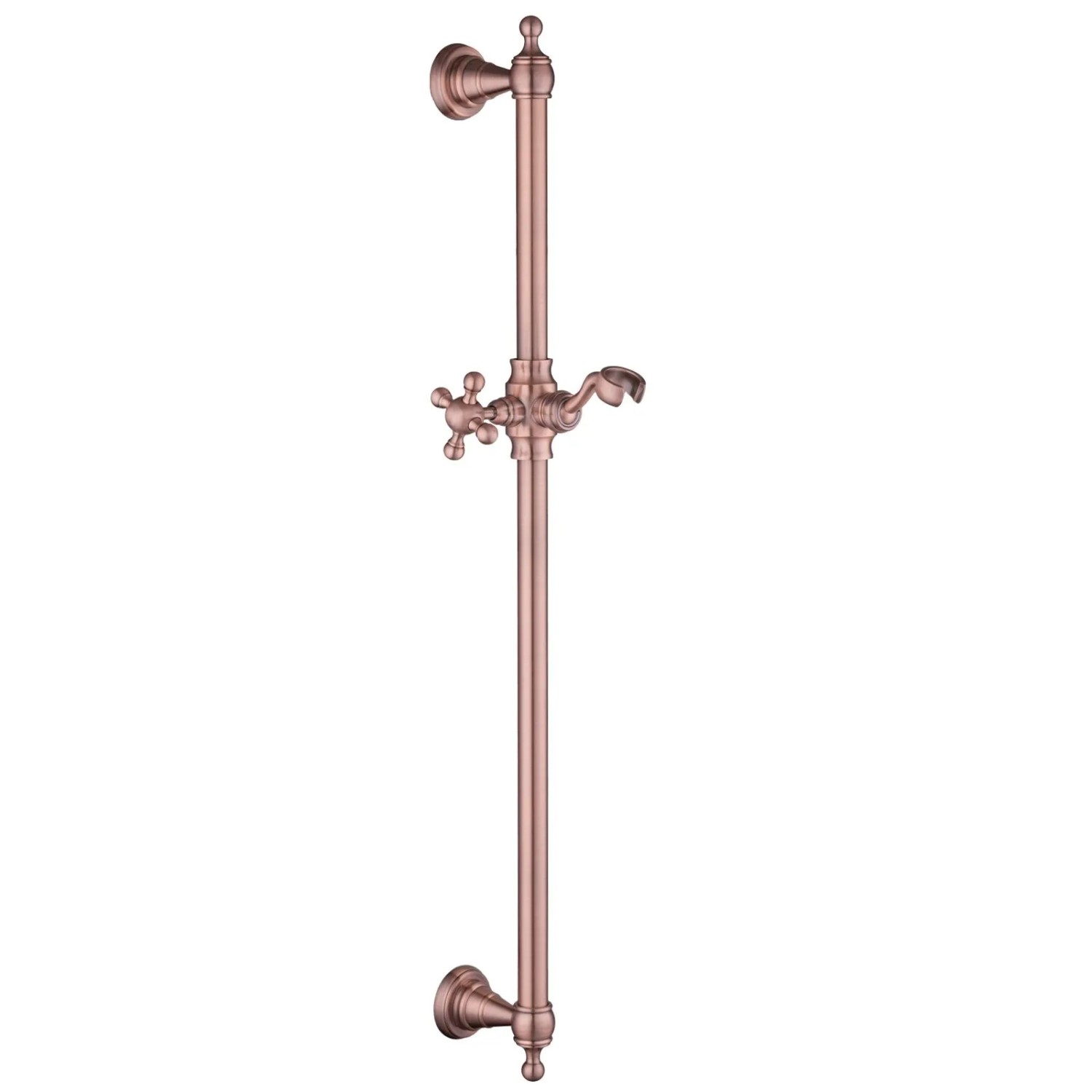 PaulGurkes Kupfer Duschstange Nostalgie Rote Bronze Brausestange