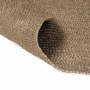 vidaXL Bereichsteppiche Oval Grau 122 x 183 cm Jute 42010639