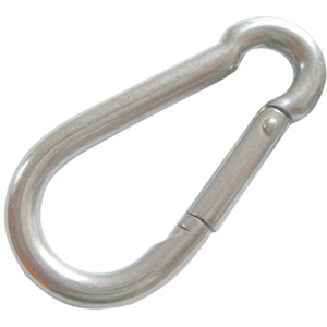 Beetex Karabiner, 5 cm, für Sonnensegel-Montage. Zubehör für einfache Befestigung.