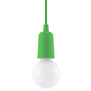 Grüne Hängeleuchte Diego 1 von Sollux Lighting. Moderne Pendelleuchte für Innenräume.