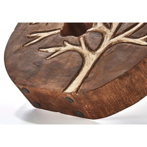 Kobolo Dekofigur Holzdeko Holzfigur TREE aus Holz